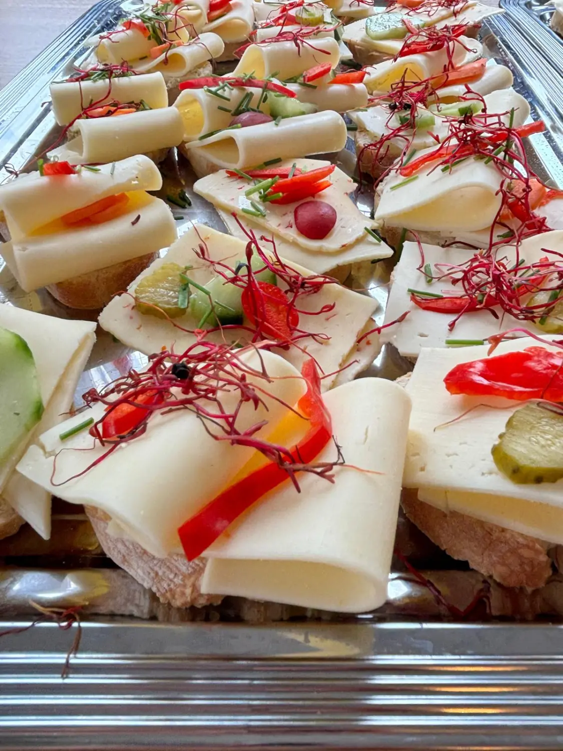 Traditionelles belegtes Brot von Zum Hallenwirt